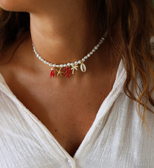 Collier corail